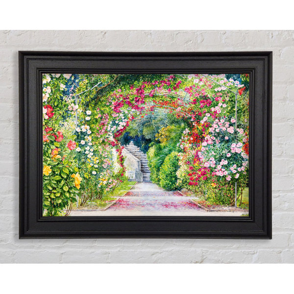 Rosalind Wheeler Der britische Garten der Blumen Gerahmter Druck
